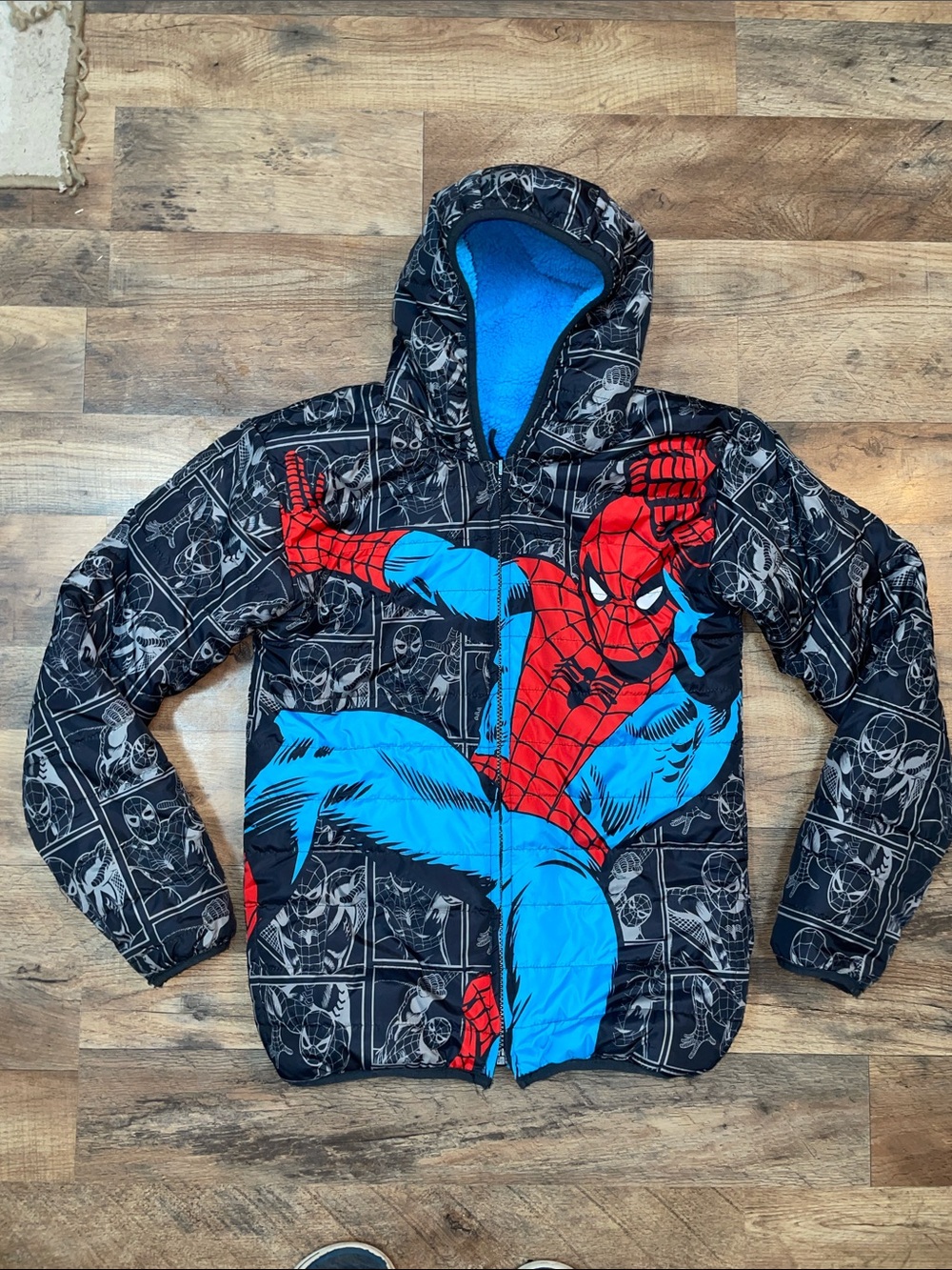 Marvel Spider-Man Reversible Coat
